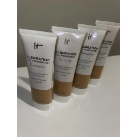 IT Cosmetics 4 PACK It Cosmetics celebration body Foundation Full Coverage Body Makeup MEDIUM