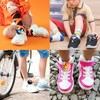WALLFID Airtag Holder for Kids Shoes, 4 Cases and 16