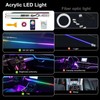 Ambientebeleuchtung Auto, 2 In 1 LED Innenbeleuchtung 110cm+35cm, 168LEDs RGB