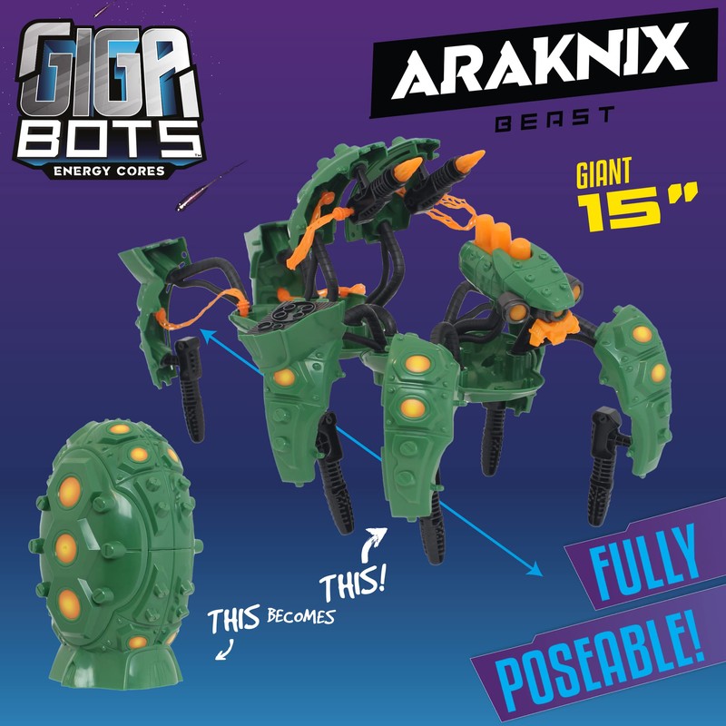 blip toys GIGABOTS BEAST - ARAKNIX