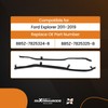 maXpeedingrods 2pcs Rear Door Weatherstrip Seal Left & Right for