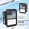 GLOBLED Tail Light Cover Compatible with Jeep JK Wrangler 2007-2018,