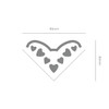 Corner Punch Hearts 38mm