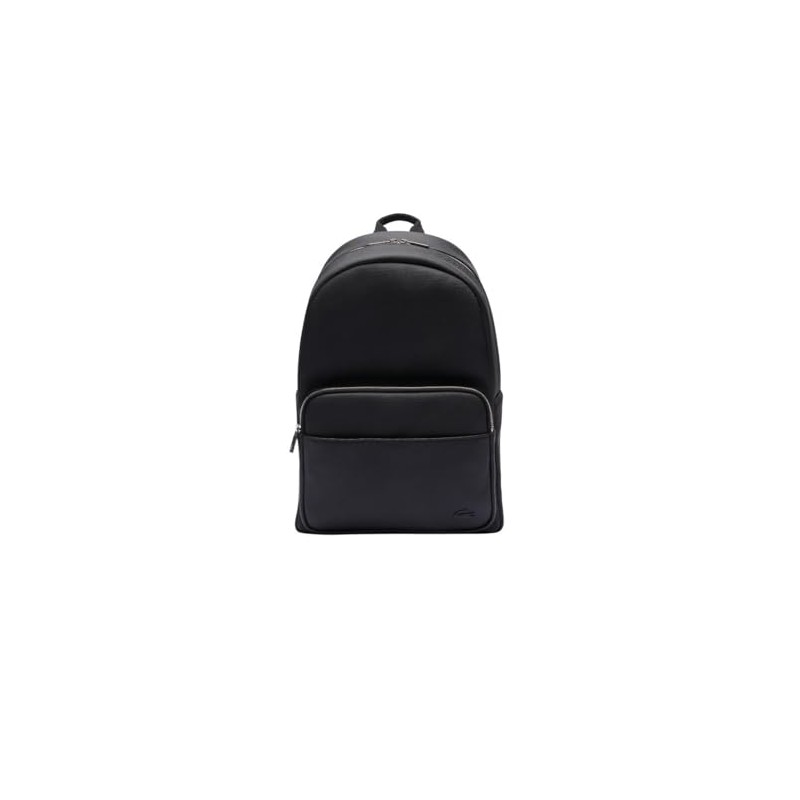 Lacoste Men's Classic Laptop Pocket Backpack, Black, One Size
