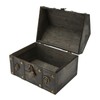 Wooden Treasure Chest Boxes Hand Crafted Vintage Wooden Box with