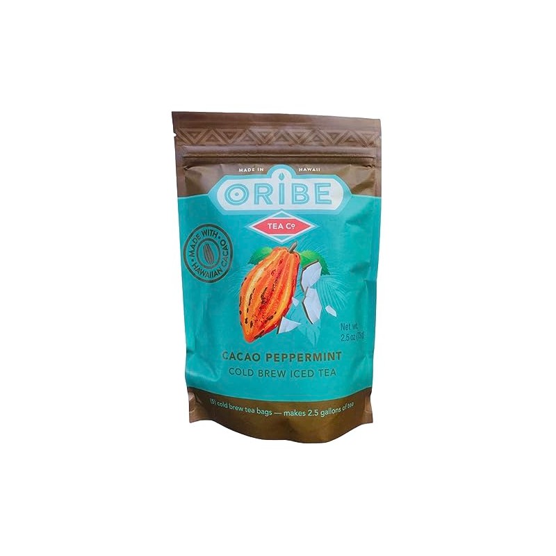 Oribe Tea Co. Hawaii Cold Brew Iced Tea (Cacao Peppermint)