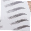 WOONEKY Eyebrow Spoolie Tool 2pcs Eyebrow Transfer Stickers Brow Tint
