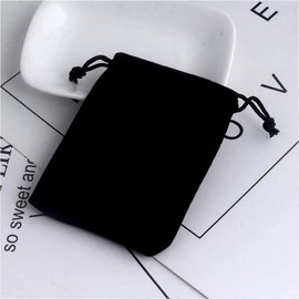 Cldaisy Small Jewelry Bag Soft Durable Velvet Pouch with Drawstrings for Keeping Jewelry Drawstring Storage Bag for Wedding Ring Small Gift Jewellery Accessories