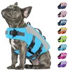 SUNFURA Dog Life Jacket, Reflective Dog Life Vest for Swimming