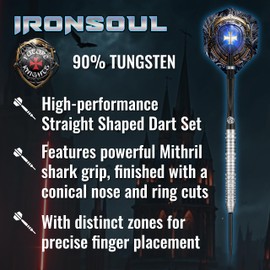Shot! Future Knights Ironsoul 90% Steel Darts 26 g