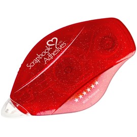 Scrapbook Adhesives by 3L E-Z Runner Stars Refillable Dispenser, White