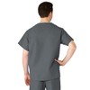 Medline 610NCC4XL-CM AngelStat Unisex Reversible V-Neck Scrub Top with 2