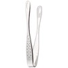 Takakuwa Metal SENBUDO 404216 Yakiniku Tongs, Small, Silver