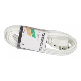 CNX Extensión Eléctrica Blanca 3 Tomas Polarizadas 4 Mts (4 Pz)