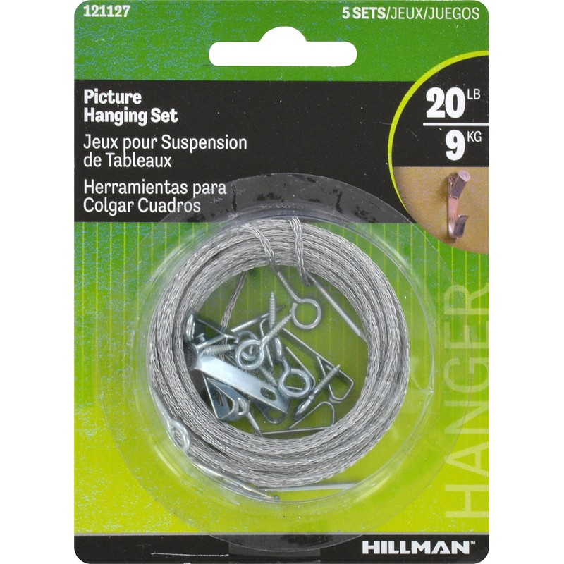 The Hillman Group 121127 Picture Hanging Kit