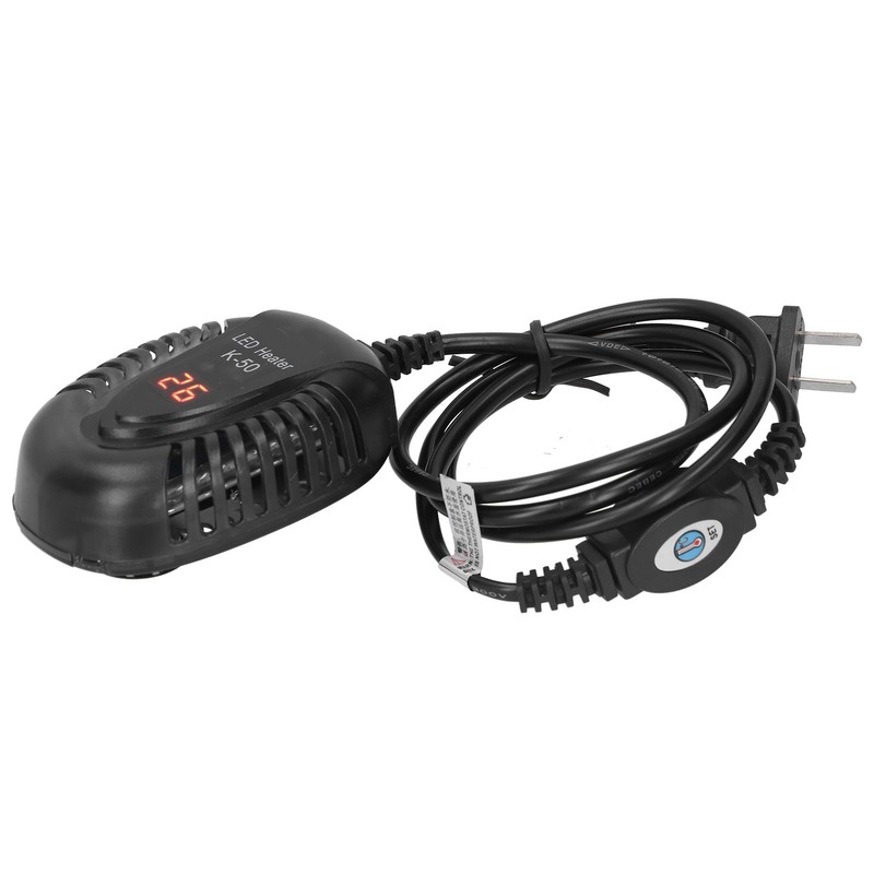 Submersible Aquarium Heater Fish Tank LED External Thermostat Quartz Heating