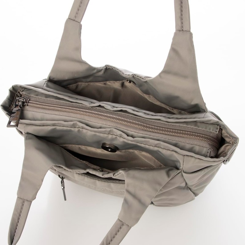 Isaac Tote Bag, Round 2-Way Mini Tote, gray (11)