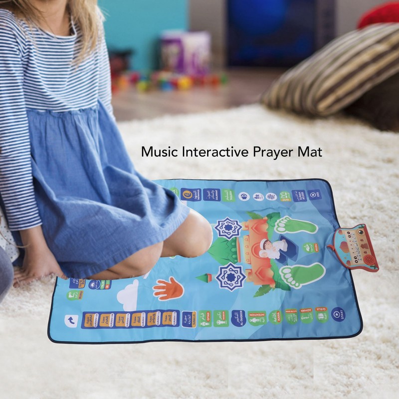 Music Interactive Prayer Mat 36 Modes Adjustable Electronic Muslim Interactive