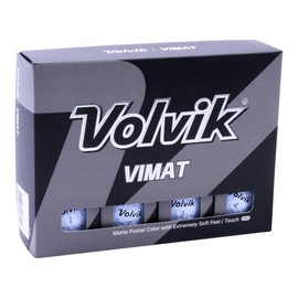 Volvik Unisex's Vimat Golf Ball, White, one size
