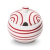 GMUNDNER KERAMIK Sugar Bowl with Cut-Out Diameter 10 cm Flamed