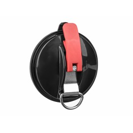 CALIMA 46061 Suction Cup with Ring and 2 Hooks, Maximum Load 50 kg