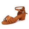 SWDZM Scarpe da Ballo Latino Americano Bambina Standard Salsa Ballroom