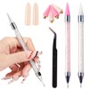 XUKZIMA 7-teiliges Set Dual Ended Strass Picker Punktierstift Dotting Pen