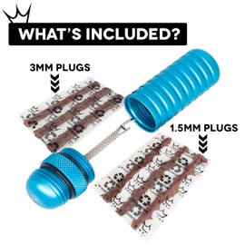 Peaty's Holeshot Tubeless Puncture Plugger Kit, Silver