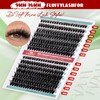 FADVAN Lash Clusters Fluffy 50D+60D 9-16mm Mixed Thick Eyelash Clusters