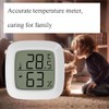 Room Thermometer Mini Hygrometer Thermometer Hygrometer Thermometer with Clear LCD