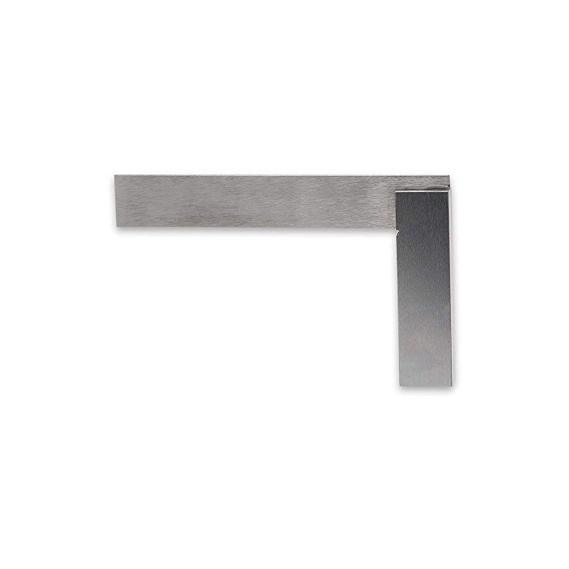 Axminster Workshop 100mm(4") Metal Ruler with Square End
