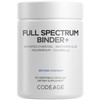 Codeage Binder + Systemic Binder Supplement - Activated Charcoal Pills,