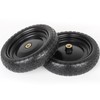 4.00-6 Flat-free Solid Tire and Wheel Replacement, 13" Wheelbarrow Tires