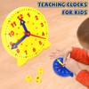 Batiyeer 25 Pcs Teaching Clock Kit Learn to Tell Time