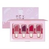 .bigaosheng Ice Cream Lip Glaze Juego De Cuatro Paquetes Hs