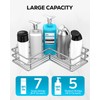 Nieifi Corner Shower Shelves Stainless Steel, Adhesive Shower Caddy Basket