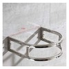 Kelendle 16" Small Ceramic Sink with Faucet and Bracket Wall