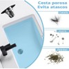 Tapón Universal Fregadero de Baño, 99% Aptos (27-41mm)（Negro）