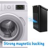 Picowe Magnetic Laundry Storage, Large Metal Lint Holder Bin with