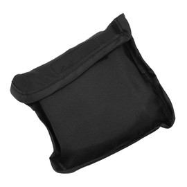 NUZAMAS Pram Sun Shade Universal Buggy Pram Sunshade Stroller Sun Cover with UV Protection Pushchair Sun Shade Cover Sunshade Blackout Blind for Carrycots Buggy Black 26.4x11.8x19.6cm