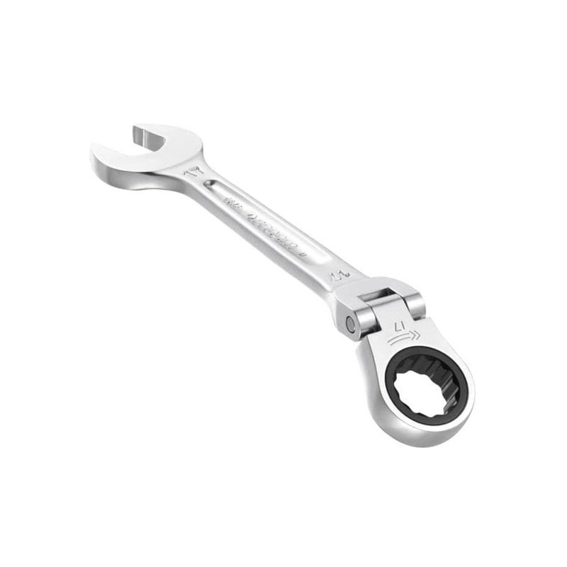 Facom 467bf. 11 Mixed Metric Articulated Ratchet, Silver, 11 mm
