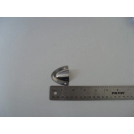 Unbranded Stainless Steel Clamshell Vent / Wire Cover Clam Shell Pair