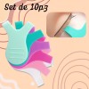 Veraly 10 Cepillos Levantadores Lifting Peine De Pestañas Lash Lift