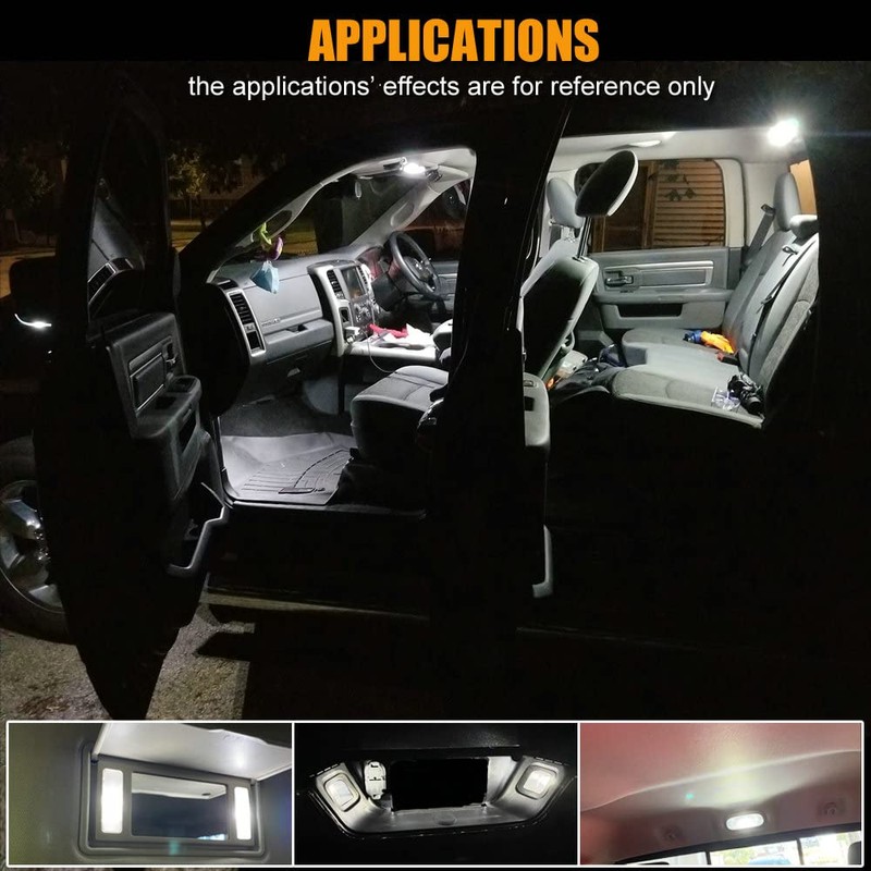 EBAIFUN - Kit de 14 luces LED blancas para interiores