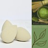 Bumfuzz Green Tea Beauty Sponge - Plant-Based, Eco-Friendly, Cruelty-Free, Dye-Free