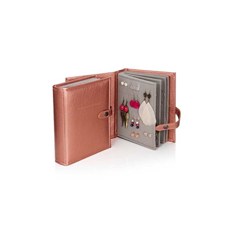 Little Book of Earrings - Metallic Rose Gold - Earring