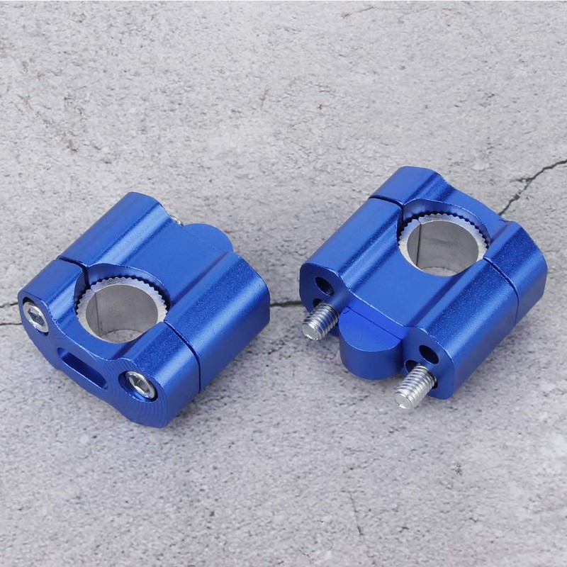 1 Pair Motorbike Handlebar Risers, CNC Aluminum Alloy Motorcycle Handlebar