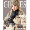 VIKIDEER Winter Warm Cashmere Lining Rabbit Fur Cuffs Leather Gloves