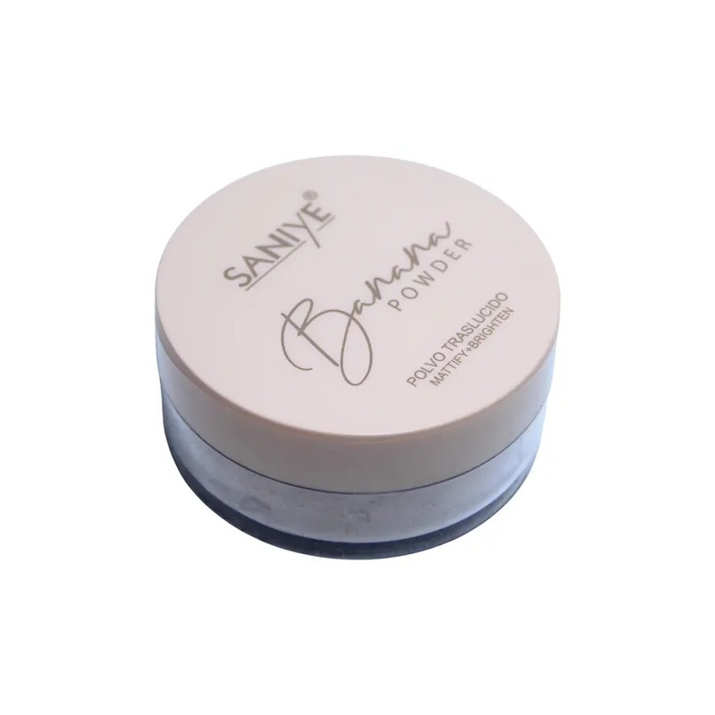 Polvo Maquillaje Banana Traslucido Sellador