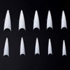 YIMART 600pcs Acrylic Medium Long Stiletto Nail Tips Easy Coffin